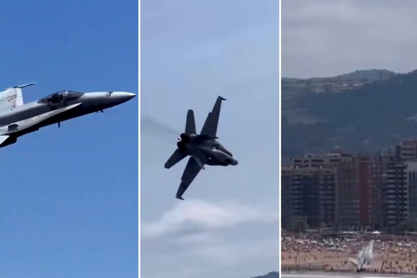 El repentino giro de este F -18 de la Fuerza Aérea dejó a Gijón sin palabras. Ahora sabemos exactamente por qué sucedió

 – Tinta clara