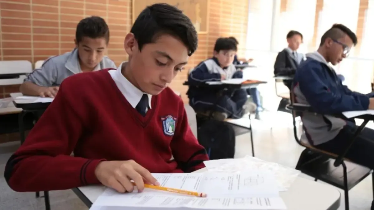Regrese a las clases para las escuelas públicas en Bogotá después de las vacaciones de mediados de los años

 – Tinta clara
