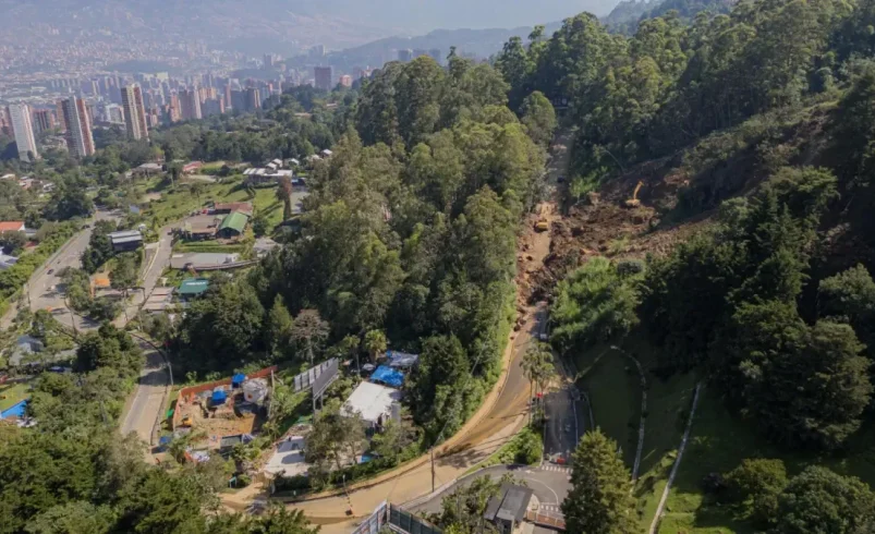 Después de más de dos meses cerrados por un deslizamiento de tierra masivo, este fin de semana el camino del Loma de los Balsos en la ciudad será rehabilitado

 – Tinta clara
