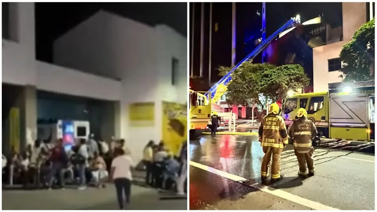 Los testimonios de pánico que se vivieron en la clínica de Fundadores, en Medellín, durante el incendio que forzaron su cierre

 – Tinta clara