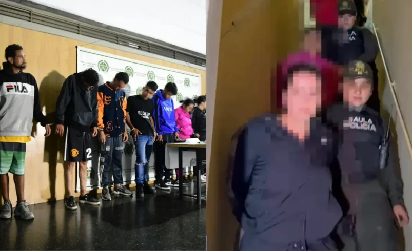 Así, 13 miembros de una estructura extorsionista cayeron que había estado operando más de 30 años en el noroeste de Medellín

 – Tinta clara