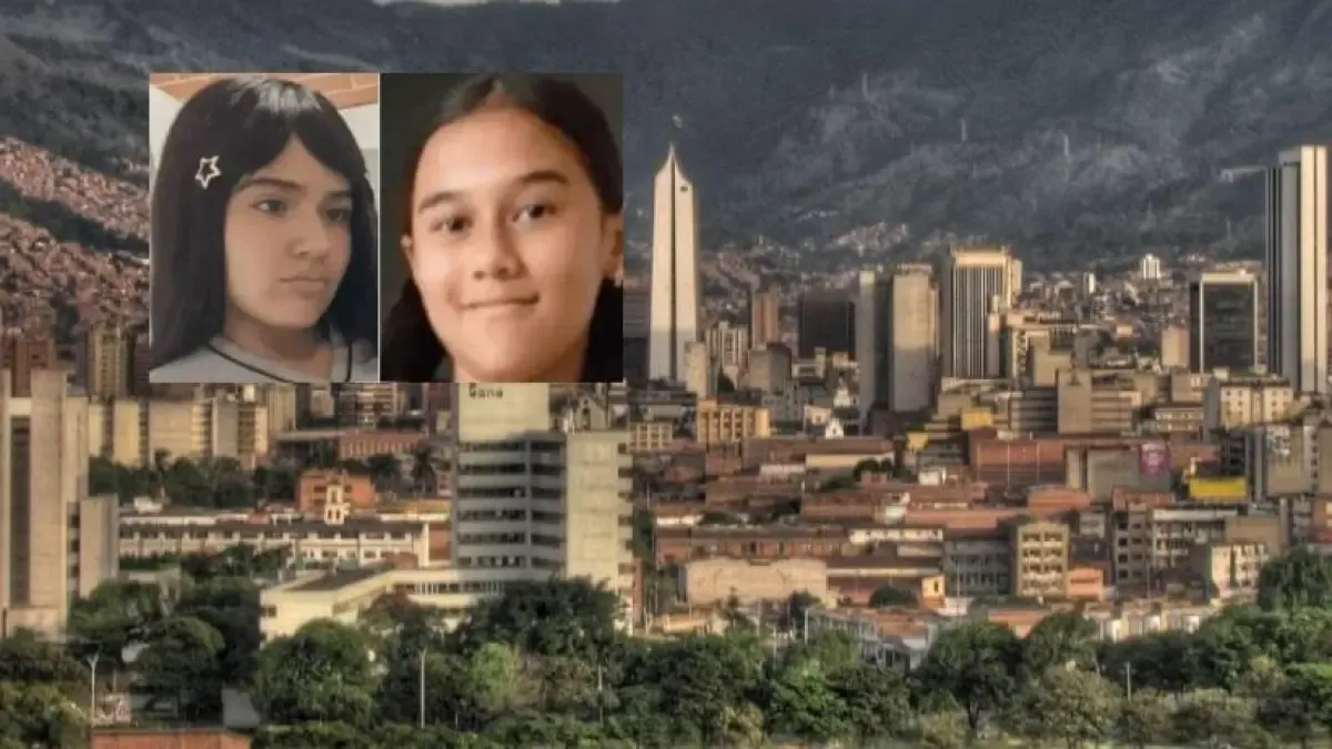 María José Londoño y María Camila Vasco, niños menores de 12 años informados como desaparecidos aparecieron en un vecindario de Medellín.

 – Tinta clara