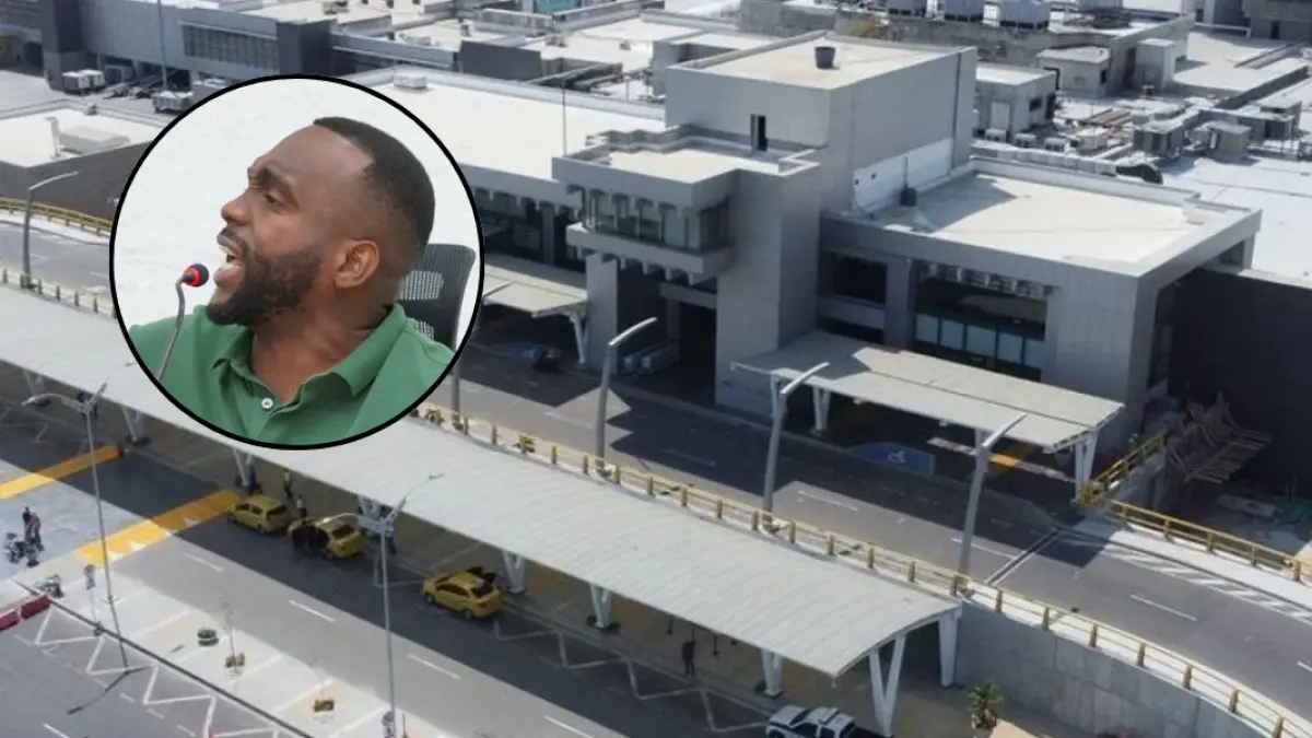 El concejal de Barranquilla exige explicaciones para la nueva inversión millonaria en el aeropuerto de Ernesto Cortissoz sin avances visibles

 – Tinta clara