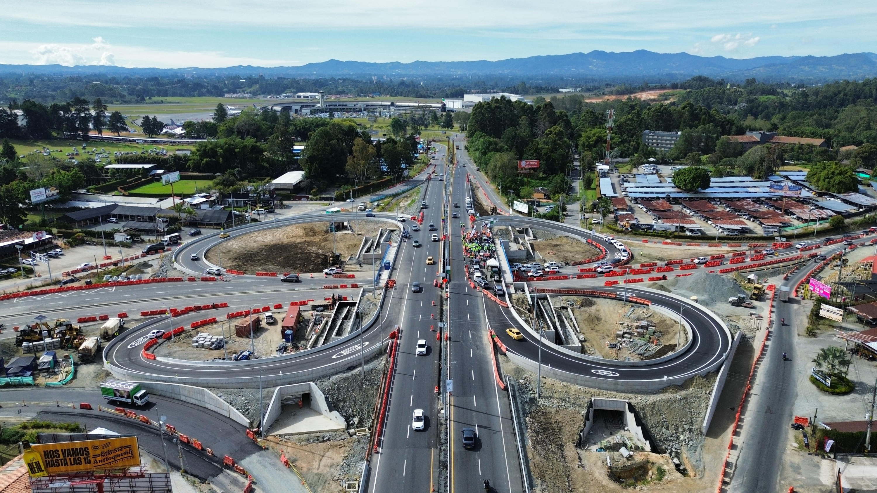 Intercambio de carreteras José María Córdova, en Rionegro