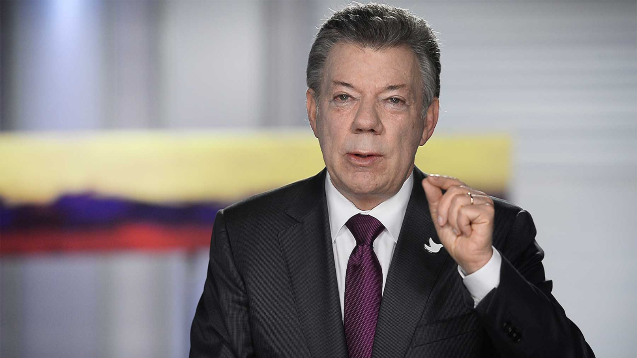 Juan Manuel Santos le pide a la ONU que reconozca al estado palestino como un paso hacia la paz – 

 – Tinta clara
