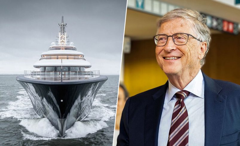 No sabemos si Bill Gates es el propietario de este increíble superyato a la venta. Lo que sí sabemos es su precio: 645 millones de dólares

 – Tinta clara