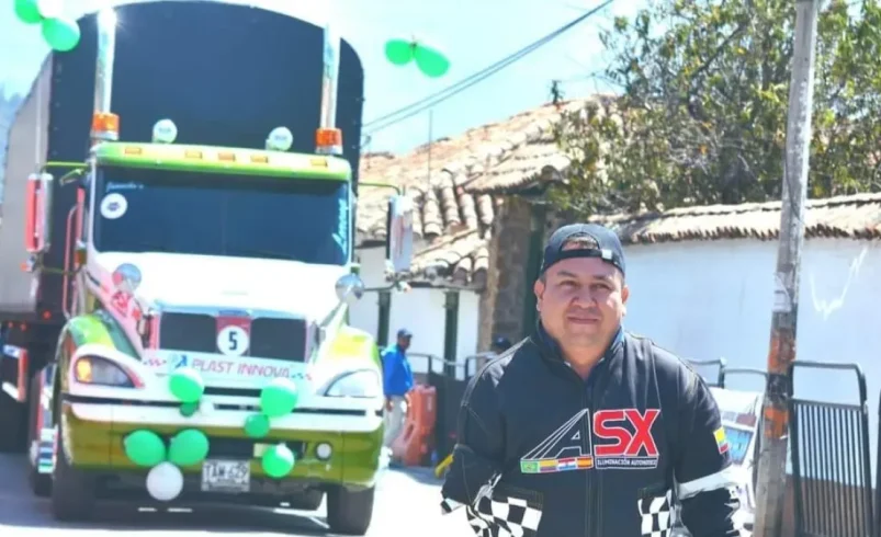 Carlos Rodríguez, el ‘Mulero’ que intentará retener la corona del concurso nacional de tractómulas inversas, en Samacá (Boyacá)

 – Tinta clara
