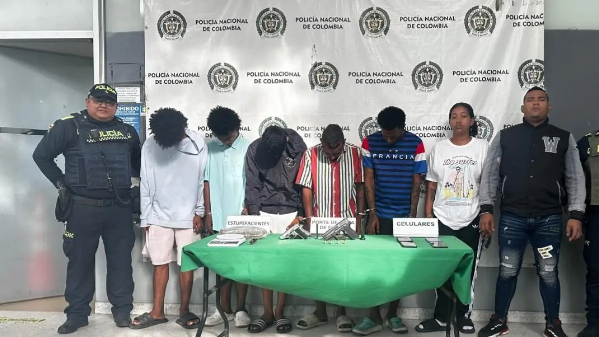 Siete capturados en una redada de microtrafling, armas ilegales y concierto para cometer crímenes

 – Tinta clara