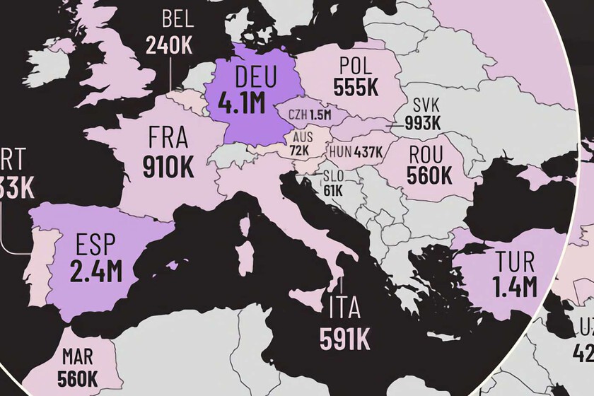 Los principales países de fabricación de automóviles, expuestos en un mapa devastador que muestra el dominio asiático

 – Tinta clara
