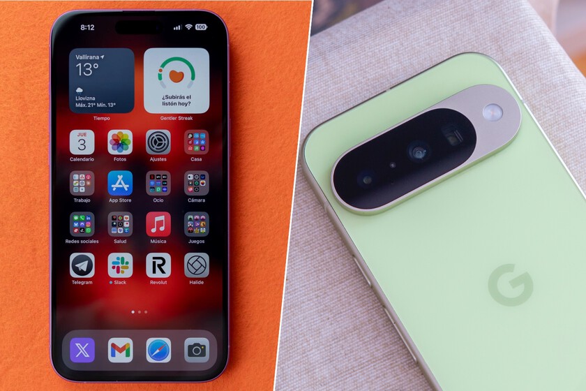 El iPhone 17 y Pixel 10

 – Tinta clara