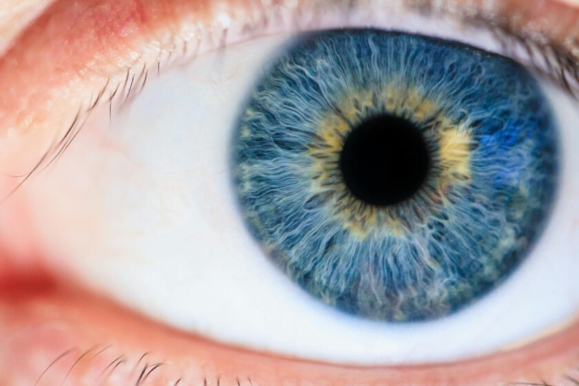 No hay nada para hacer azul en los ojos azules. Si queremos entender por qué, tenemos que recurrir a la física

 – Tinta clara