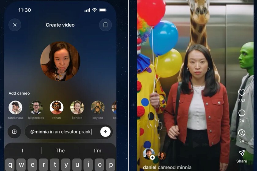 Operai acaba de presentar a Sora 2 una aplicación de estilo Tiktok. Esto se describe una nueva ola de videos virales

 – Tinta clara