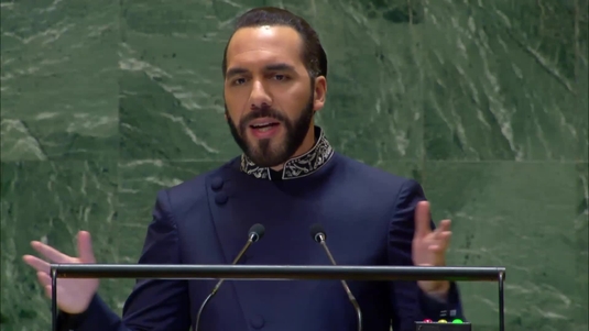 Bukele se niega a asistir a la ONU: «Lo encontré inútil» – 

 – Tinta clara