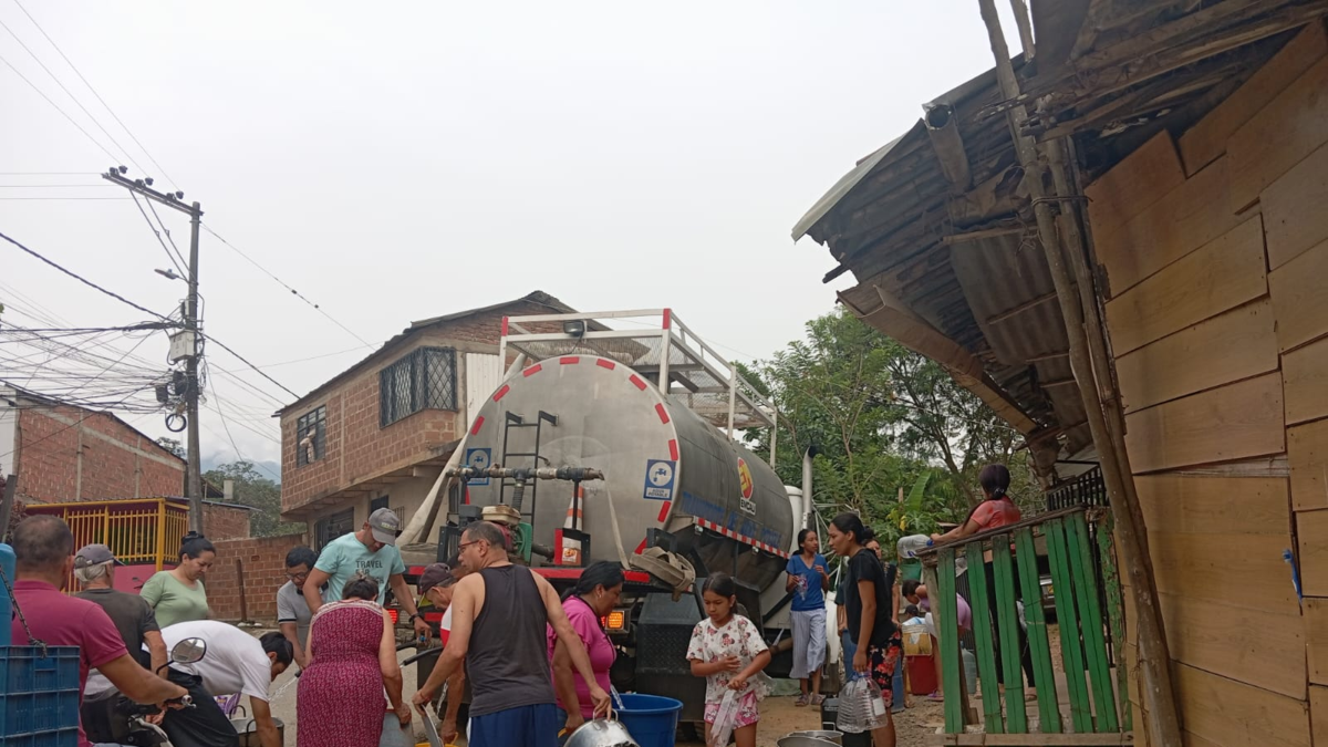 la ladera, con bloqueos de carreteras; Este es el plan del alcalde y emcali antes de la sequía

 – Tinta clara