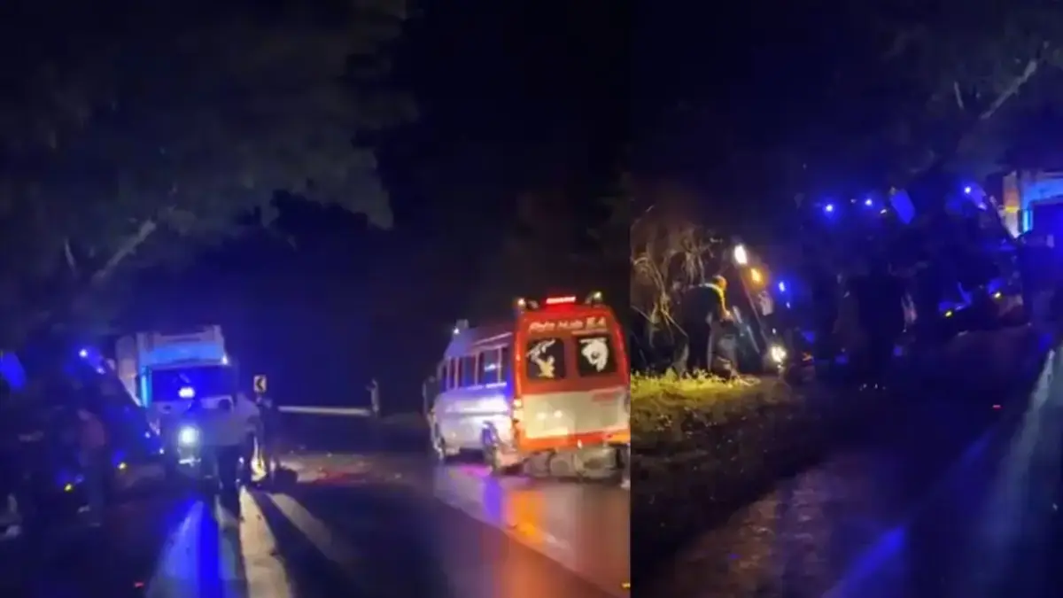cinco muertos y ocho heridos después de múltiples accidentes en la ruta 45

 – Tinta clara