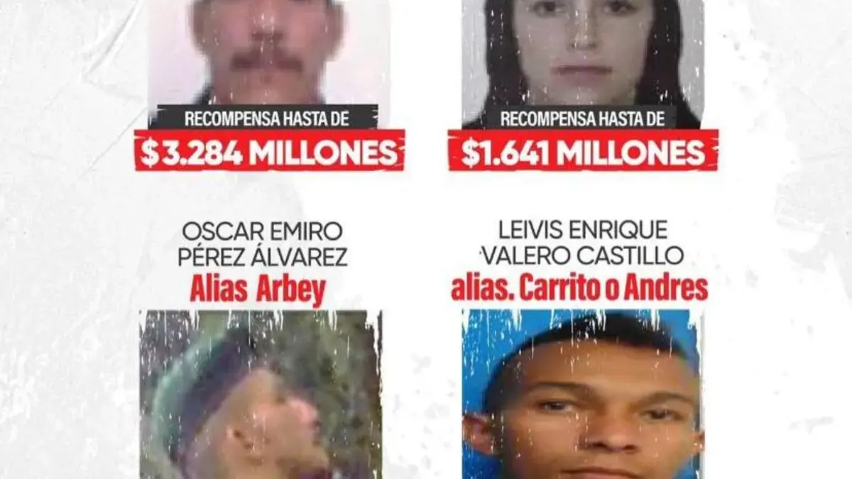 Se revelan tres carteles de la Magdalena más buscada que serían líderes del «clan del Gulfo», Eln y Dodiers del tráfico de drogas.

 – Tinta clara
