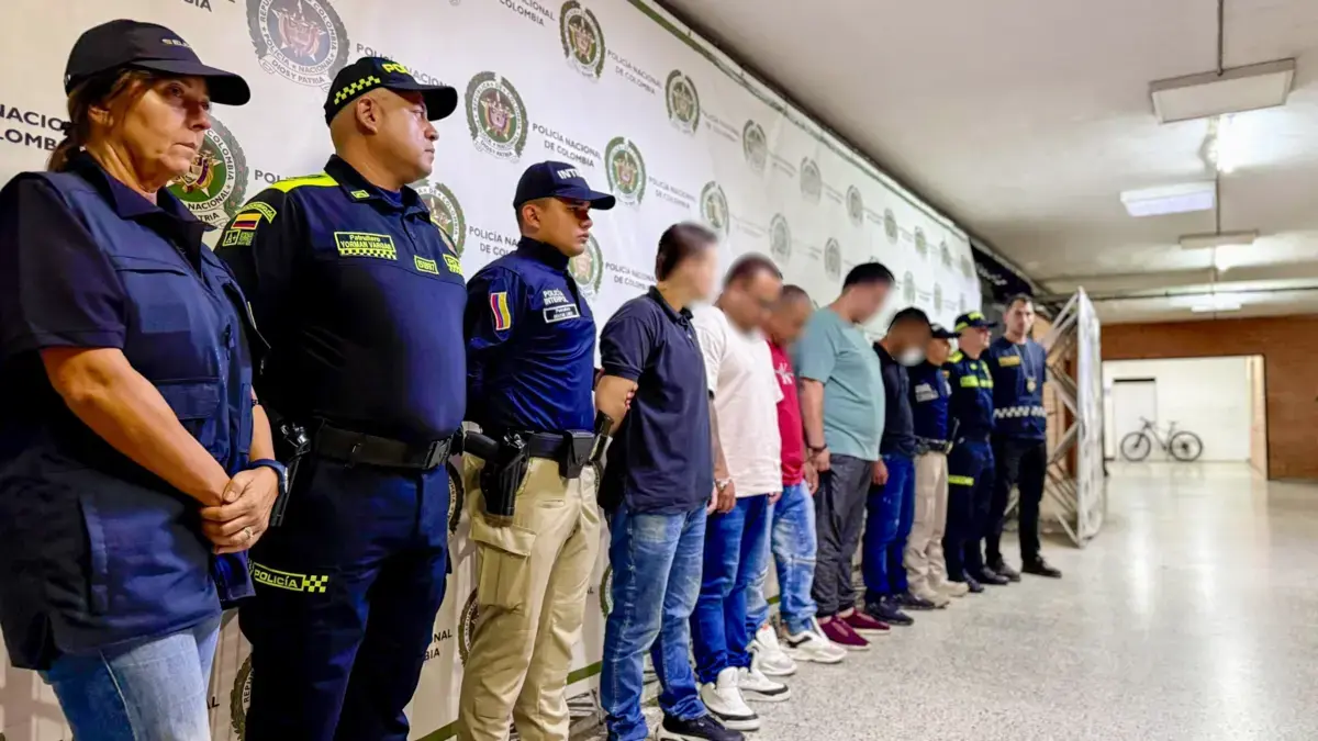 Las mujeres también fueron capturadas en Bogotá y Cartagena por las redes

 – Tinta clara