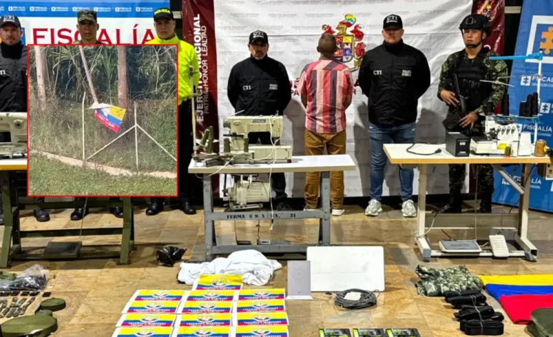 ‘El Sastre’ Fell, líder de logística del 36º Frente y presumió responsable de instalar la bandera de los disidentes en el ataque en Medellín

 – Tinta clara
