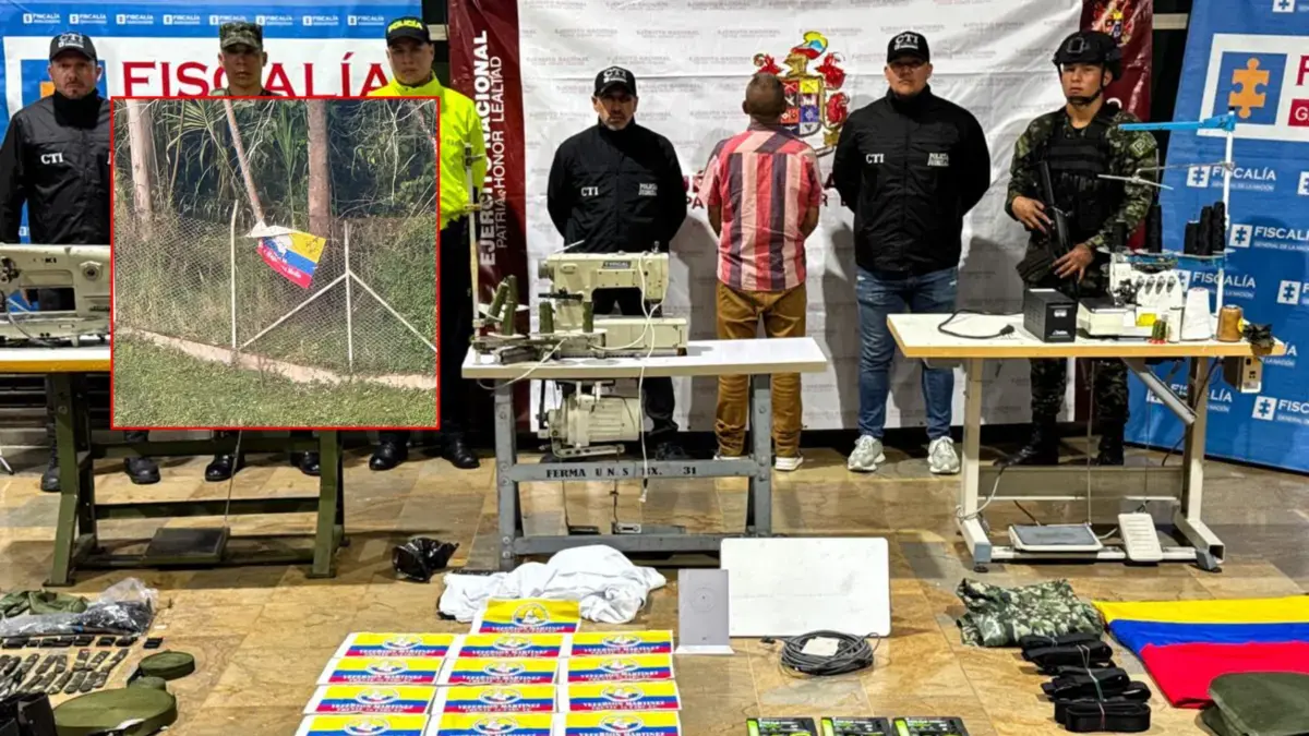 ‘El Sastre’ Fell, líder de logística del 36º Frente y presumió responsable de instalar la bandera de los disidentes en el ataque en Medellín

 – Tinta clara