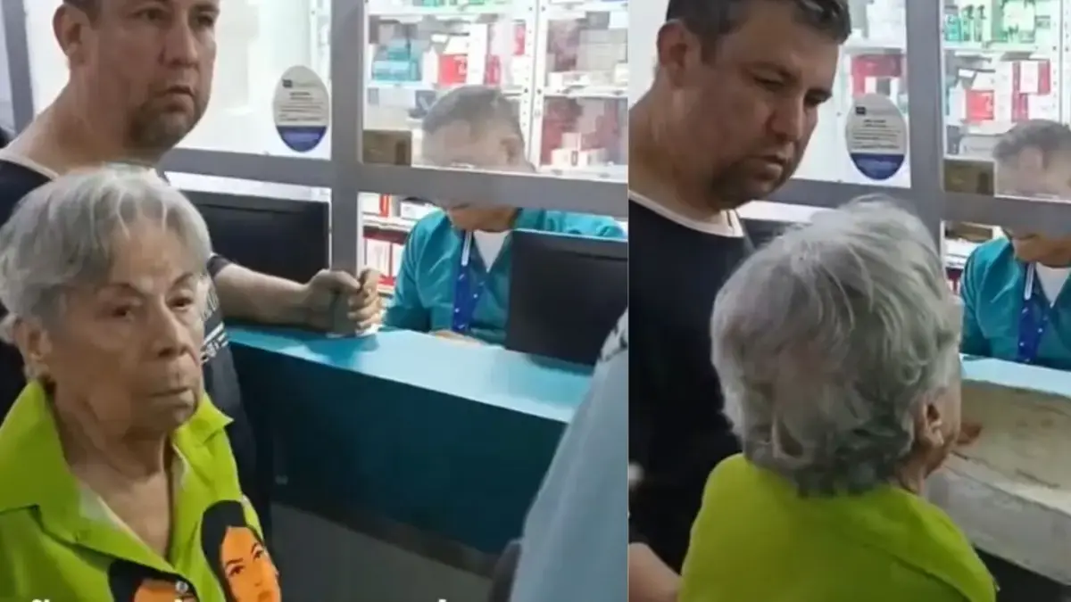 La abuela grita ‘asesinos’ en dispensar de Famisanar EPS y New EPS, intervino por el gobierno de Petro, después de negar sus medicamentos

 – Tinta clara