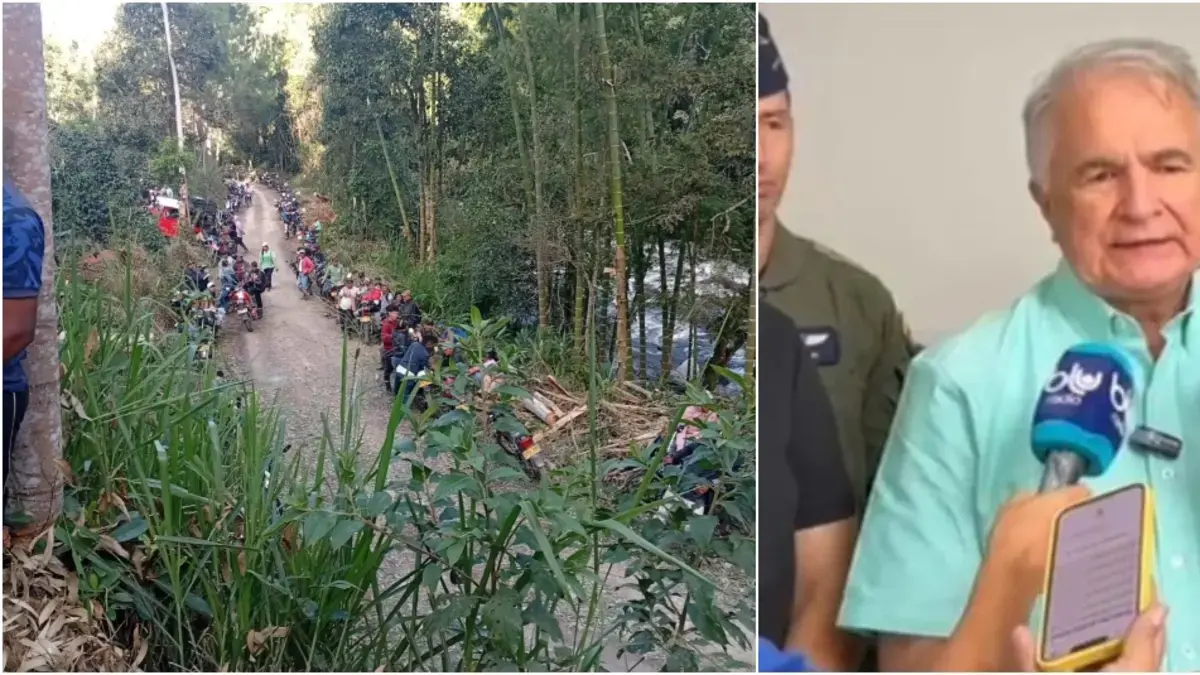 El gobernador de Huila habla después de que los campesinos forzados por los disidentes de FARC protagonizaron el quinto asoniado contra el ejército en La Plata

 – Tinta clara
