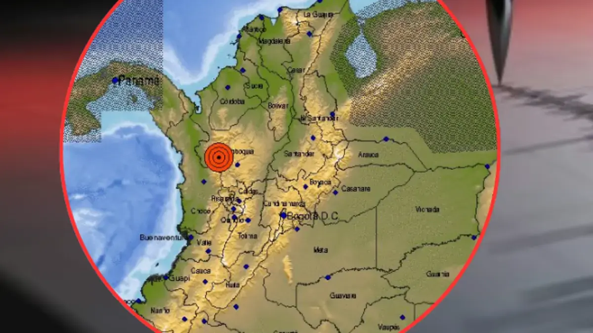 El terremoto de magnitud 4.6 se registró en Urrao, Antioquia, en la tarde de este domingo 21 de septiembre

 – Tinta clara