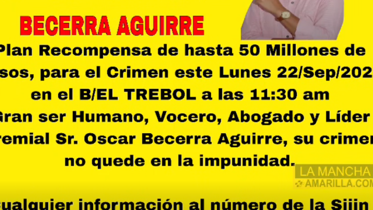 ¿Quién fue el líder y abogado ÓScar Becerra Aguirre, presidenta de uno de los JAC de Cali que fue asesinado? Nuevos detalles de su homicidio

 – Tinta clara