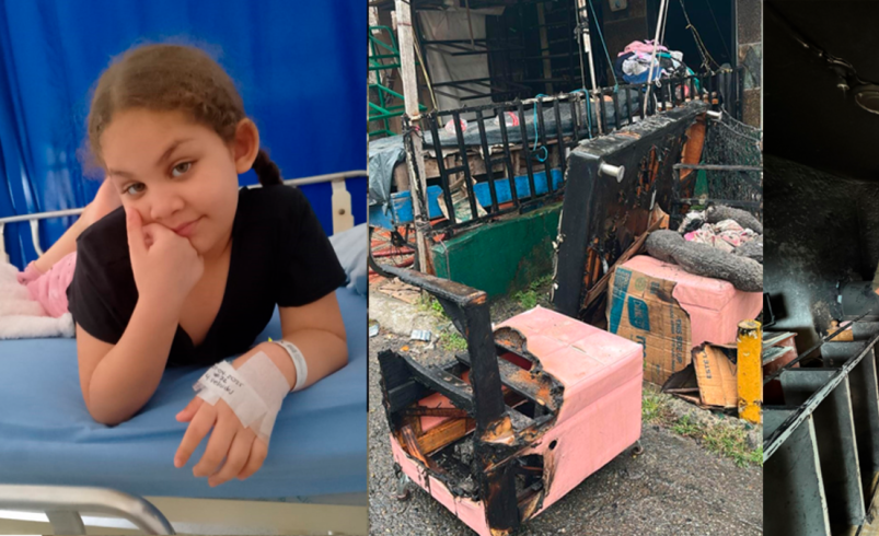 La niña de 6 años que sobrevivió a un fuego voraz

 – Tinta clara