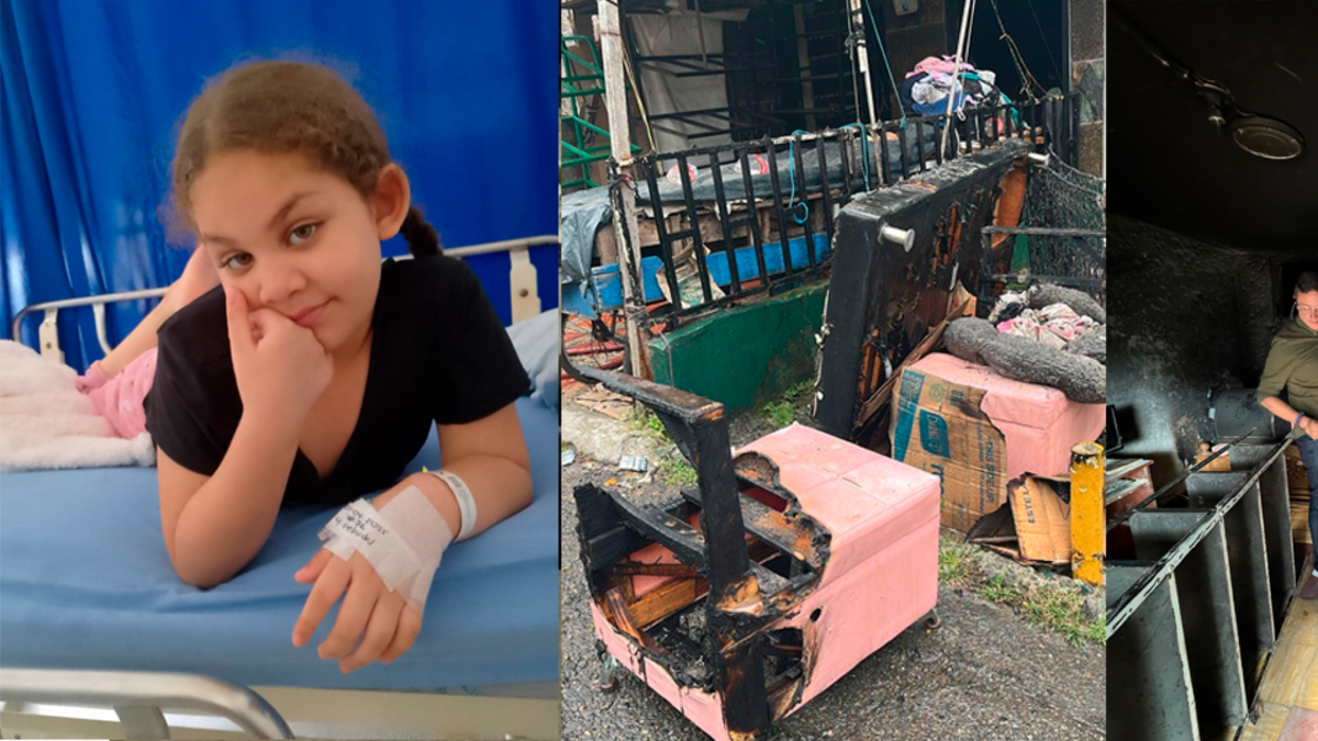 La niña de 6 años que sobrevivió a un fuego voraz

 – Tinta clara