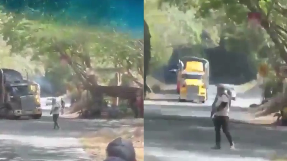 Denuncian que los hombres fuertemente armados pusieron un punto de control ilegal en Cauca

 – Tinta clara