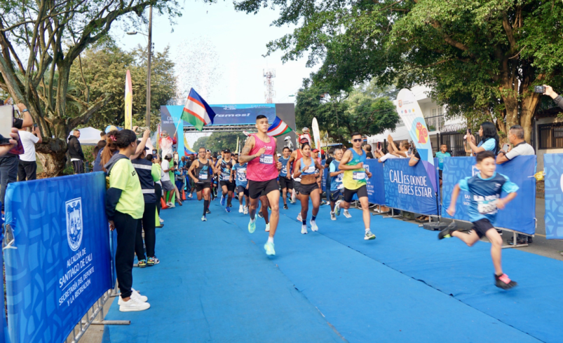 La carrera de 5k durante el cierre del concurso será

 – Tinta clara