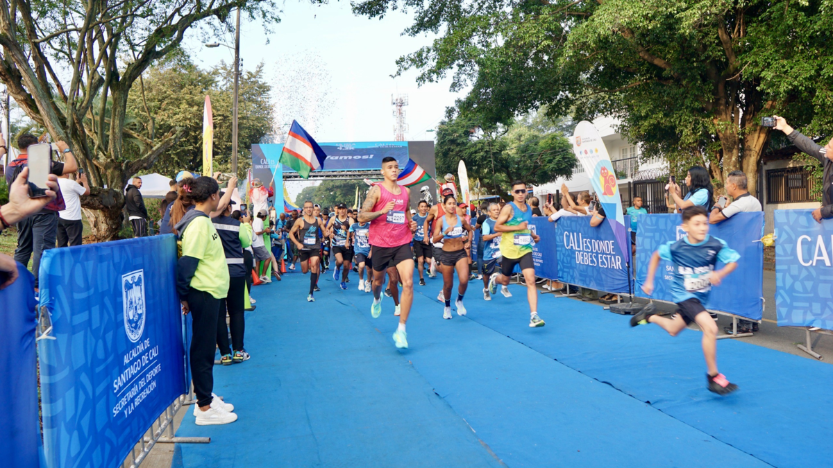 La carrera de 5k durante el cierre del concurso será

 – Tinta clara