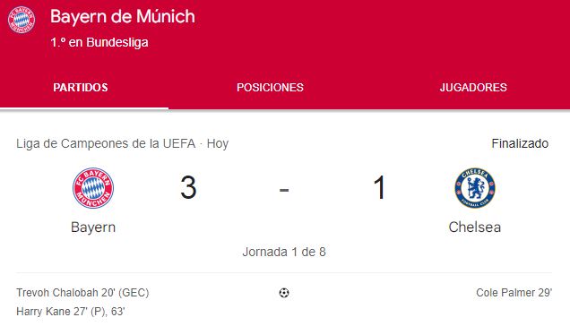 El Bayern de Múnich domina Chelsea 3-1 en el exceso de campeones; Luis Díaz se nota – 

 – Tinta clara