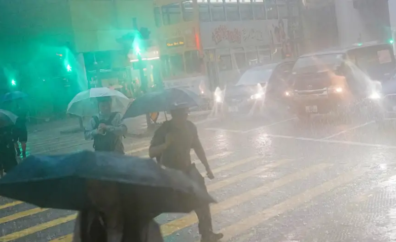 Cero víctimas en Hong Kong a pesar del paso de una gran tormenta tropical – 

 – Tinta clara