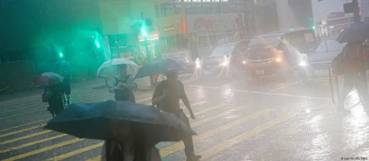 Cero víctimas en Hong Kong a pesar del paso de una gran tormenta tropical – 

 – Tinta clara