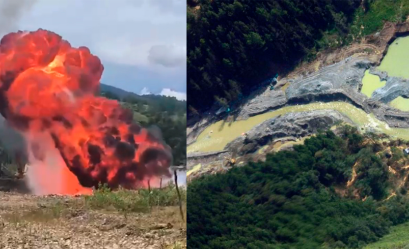 Destruyen la maquinaria utilizada para la minería ilegal en Amalfi y Urrao

 – Tinta clara