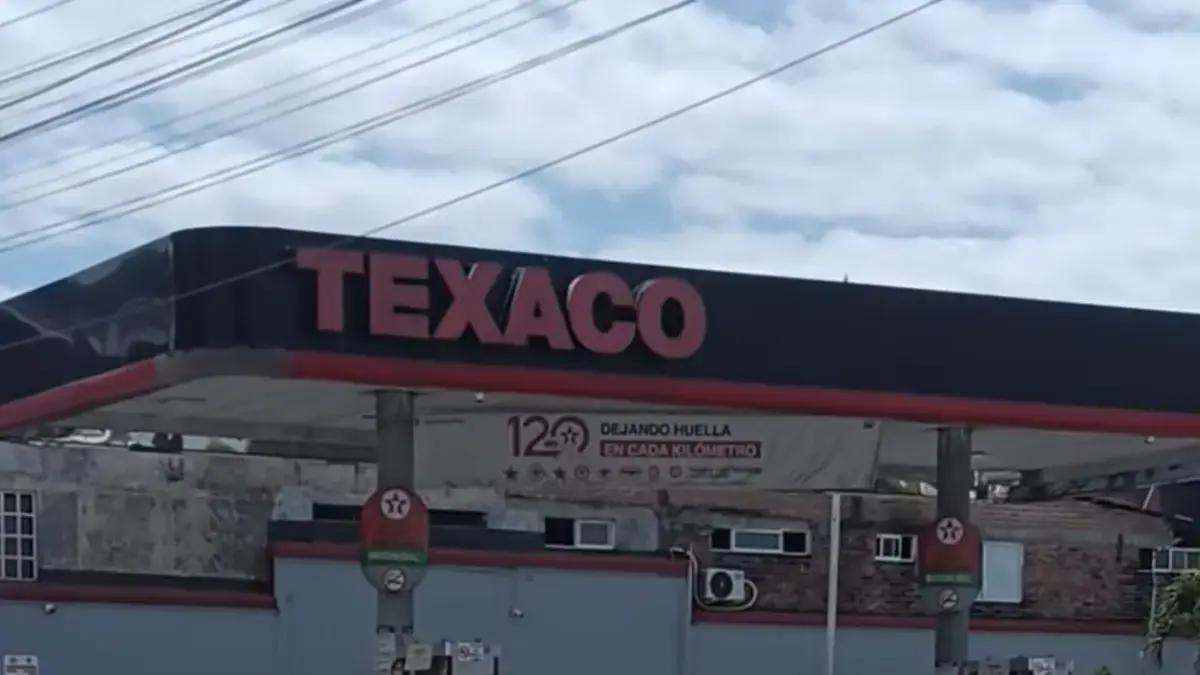 Este es el desastre para el cual se cierran más de cien estaciones de servicio.

 – Tinta clara