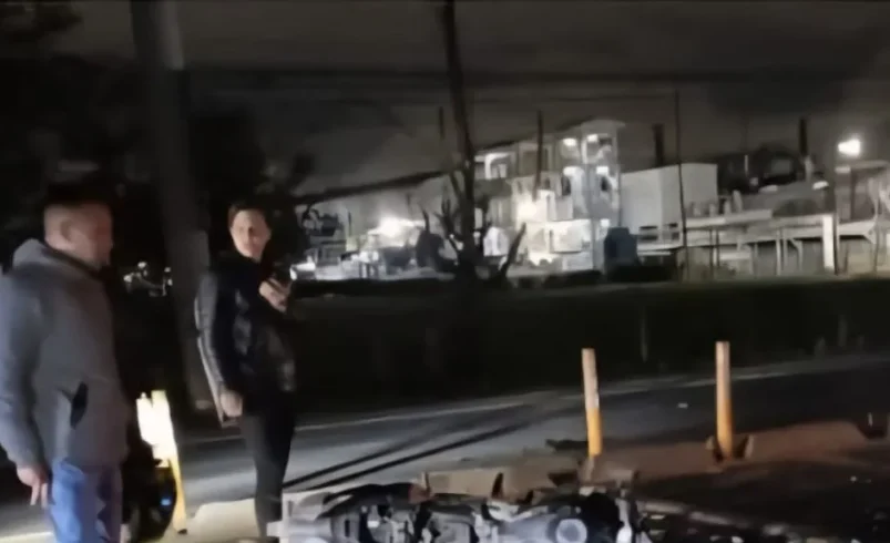 El joven motociclista murió por accidente de carretera – 

 – Tinta clara