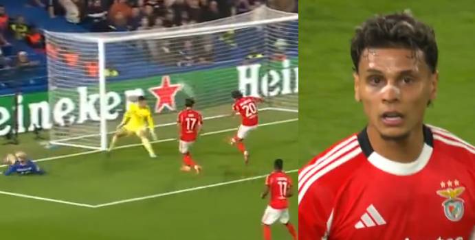 Richard Ríos hizo Autogol en el partido del Benfica contra Chelsea

 – Tinta clara