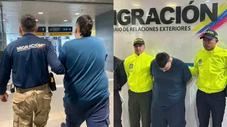 Capturan colombiano a colombiano deportado desde los Estados Unidos con rojo circular por interpol – 

 – Tinta clara