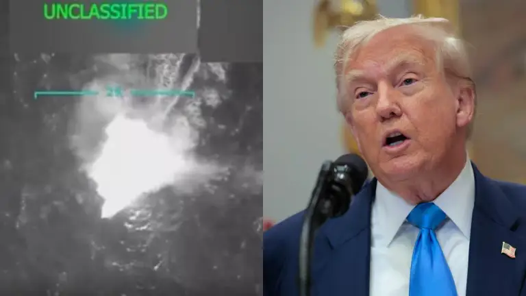 Las bombas de los Estados Unidos se encuentran en segundo barco con presuntos narcotraficantes venezolanos, según Trump, 

 – Tinta clara