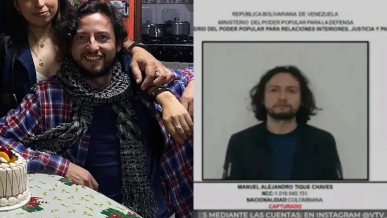 El ingeniero colombiano está haciendo un año en Apure – 

 – Tinta clara