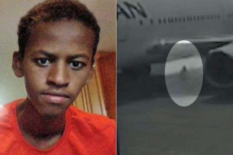 El adolescente afgano sobrevive cuando se esconde por Kabul a la India – avión 

 – Tinta clara
