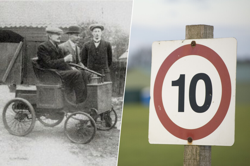 En 1896, un hombre decidió conducir a la velocidad imprudente de 13 km/h. Y recibió la primera multa en la historia

 – Tinta clara
