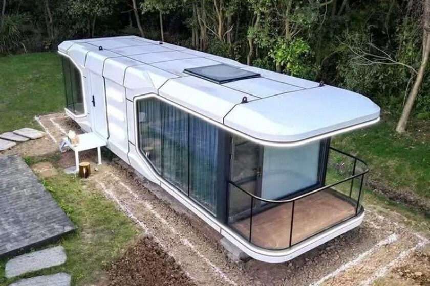 importar «casas cápsula» de China

 – Tinta clara