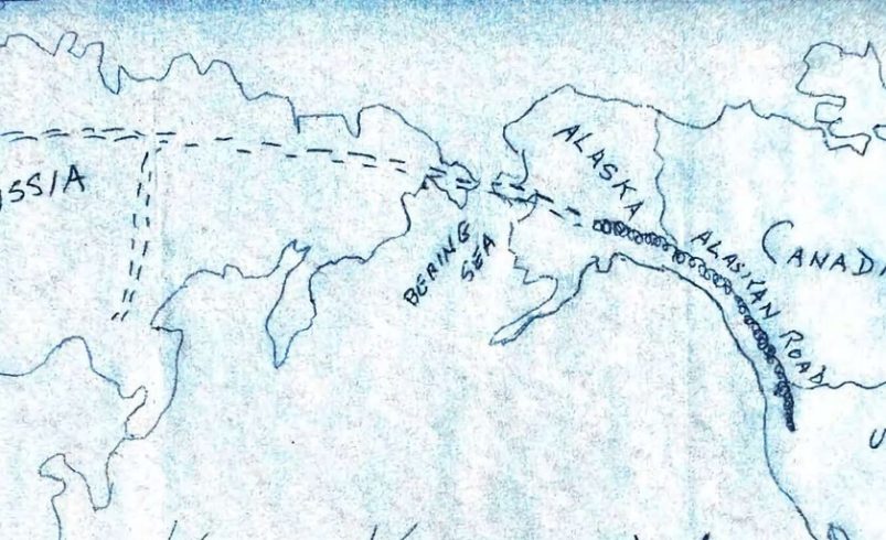 Un túnel entre Rusia y Alaska.
 – Tinta clara