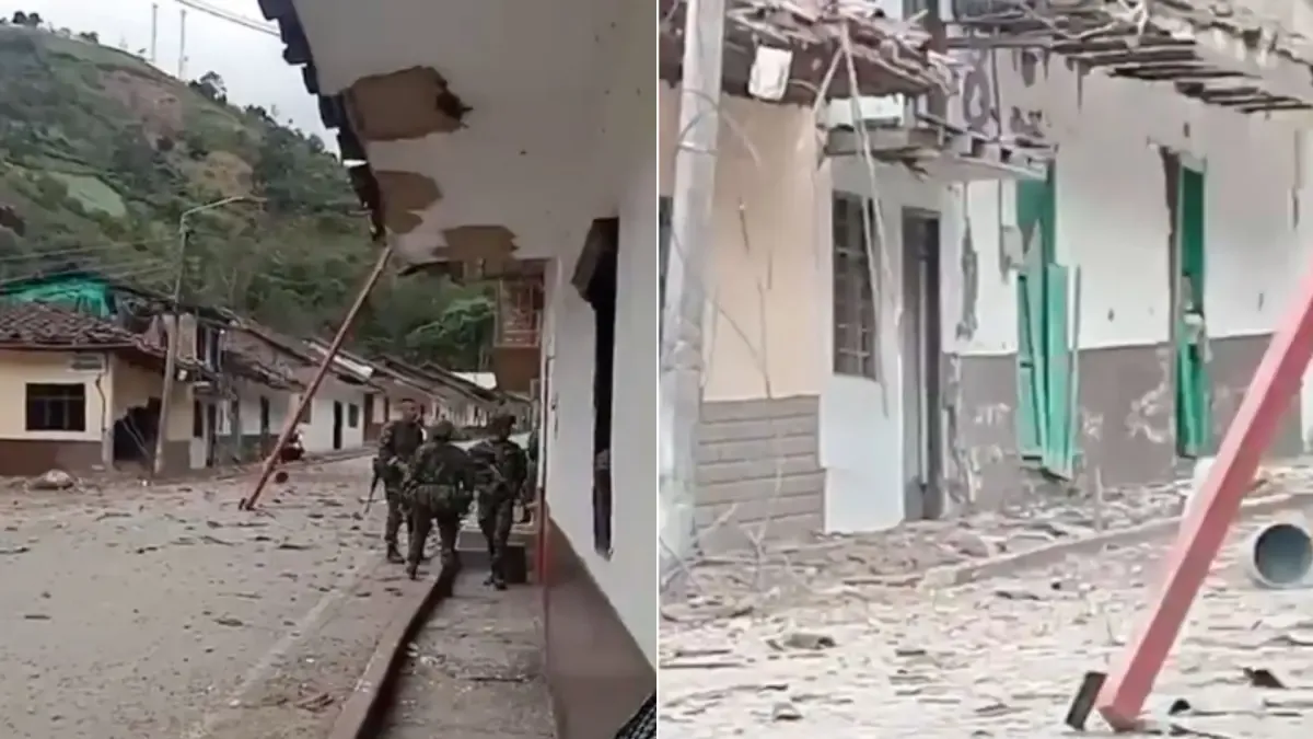 El caos y el miedo explosivo se lanzaron desde un dron cerca de la estación de policía; Hay cuatro heridos

 – Tinta clara