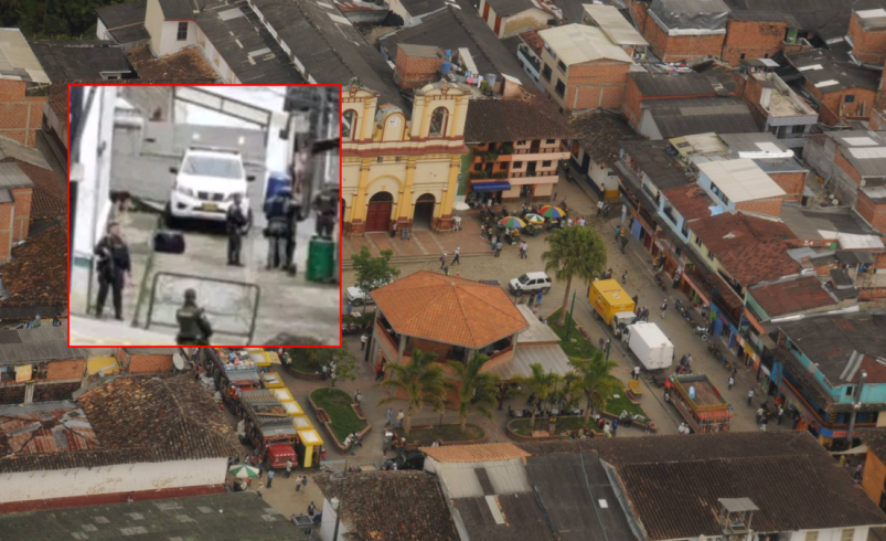 Autoridades verifican presunto artefacto explosivo en la Casa de Justicia de Añorí, Antioquia, cerca de la comisaría del municipio

 – Tinta clara