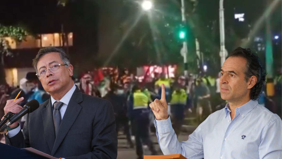 El presidente Petro ordenó la disolución de un grupo de la Secretaría de Seguridad de Medellín que intervino en marchas; Federico Gutiérrez criticó la decisión

 – Tinta clara