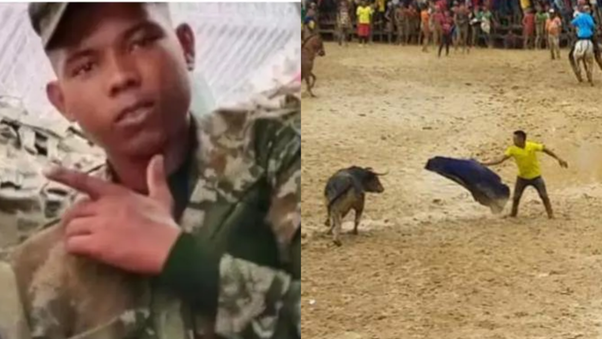 Joven soldado del Ejército muere trágicamente tras ser corneado por un toro en corraleja de Sabanagrande, Atlántico

 – Tinta clara